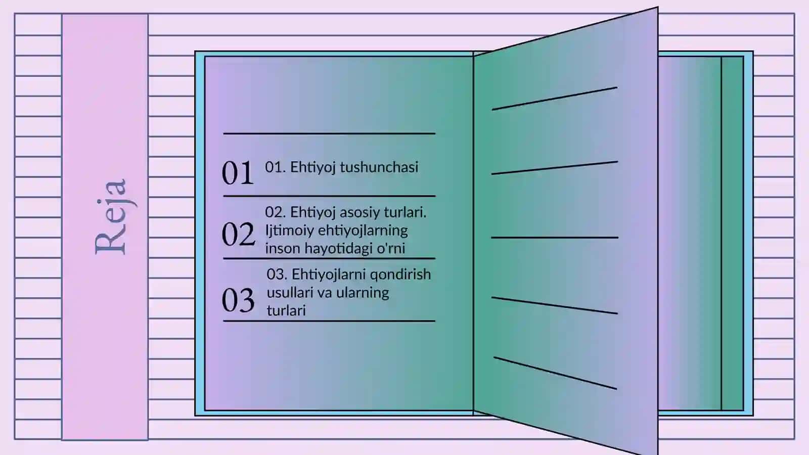 Ehtiyoj turlari 2