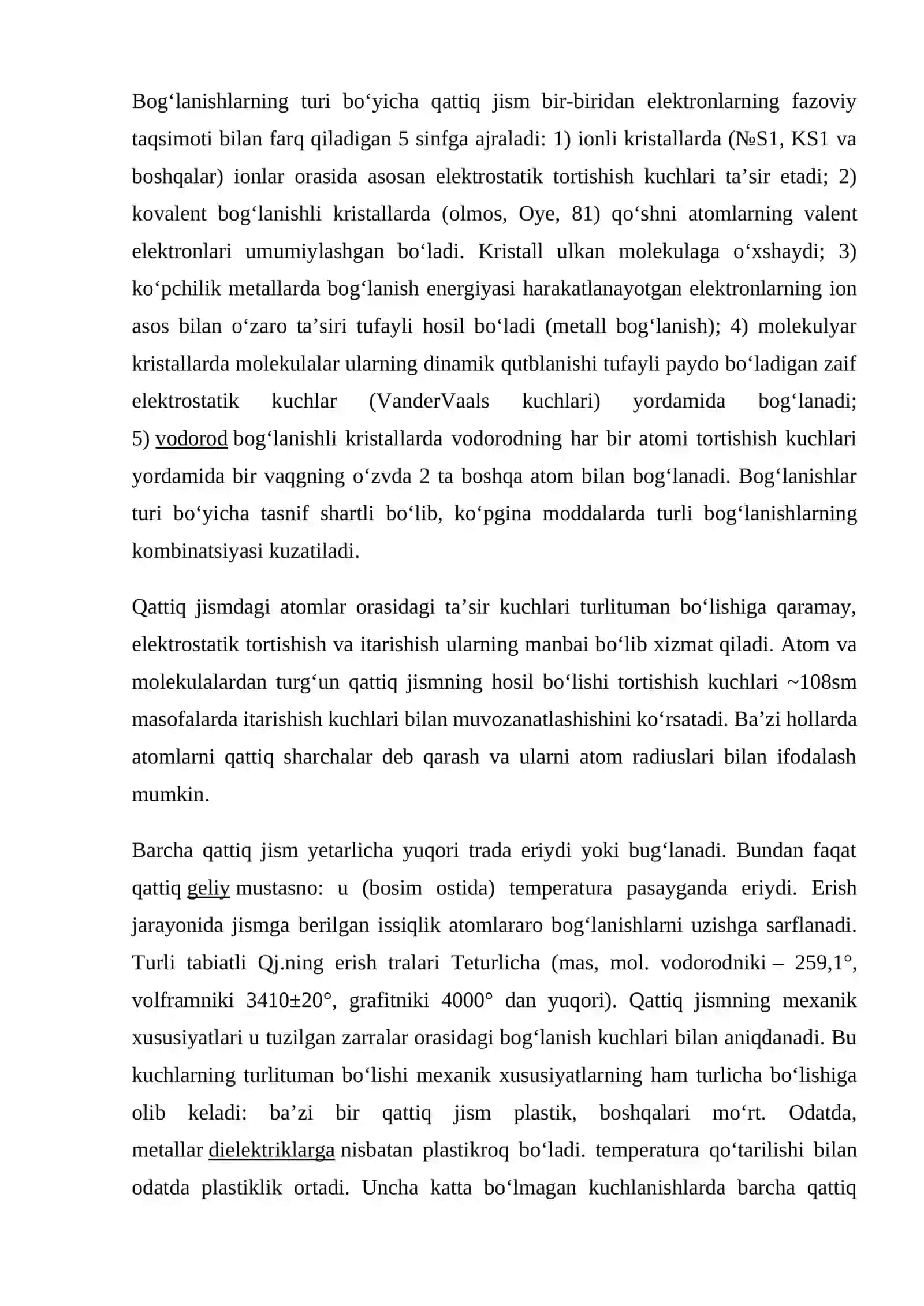 Qattiq jismlarning mexanik xossalari 2