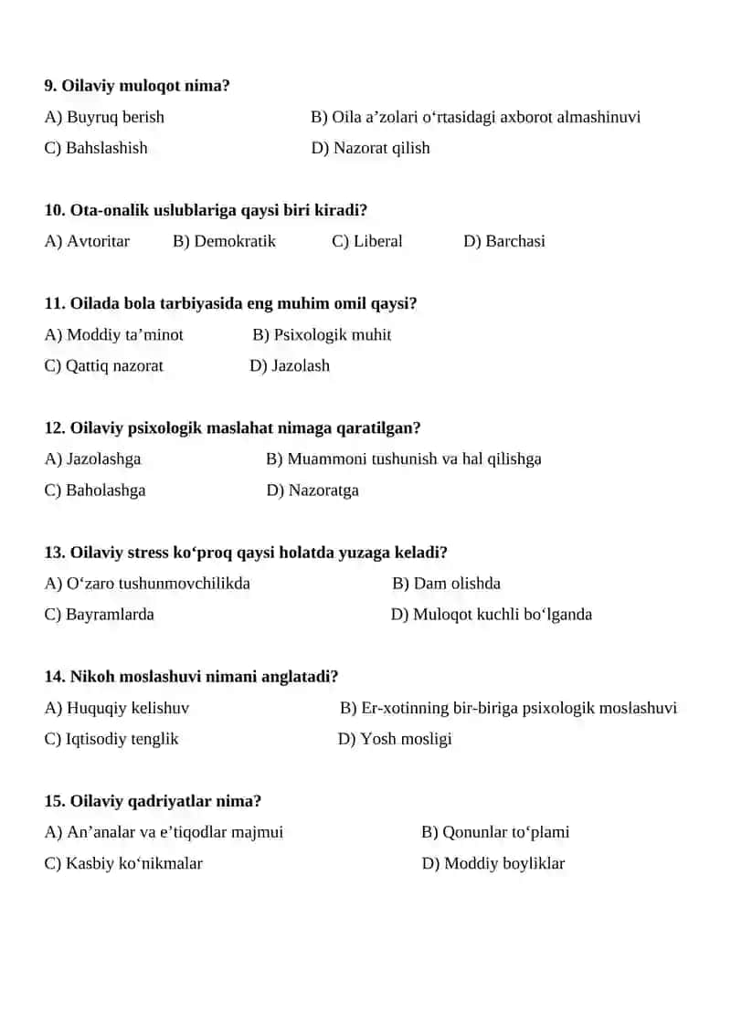 Oila psixologiyasi 2