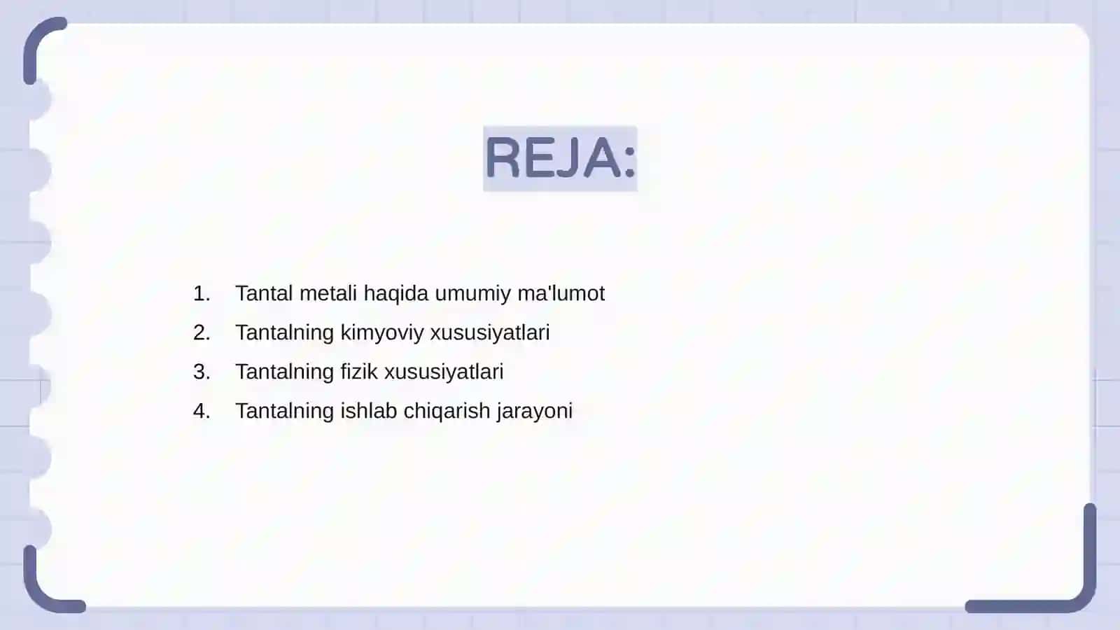 Tantal metali 2