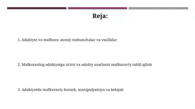 Adabiyot va mafkura 2