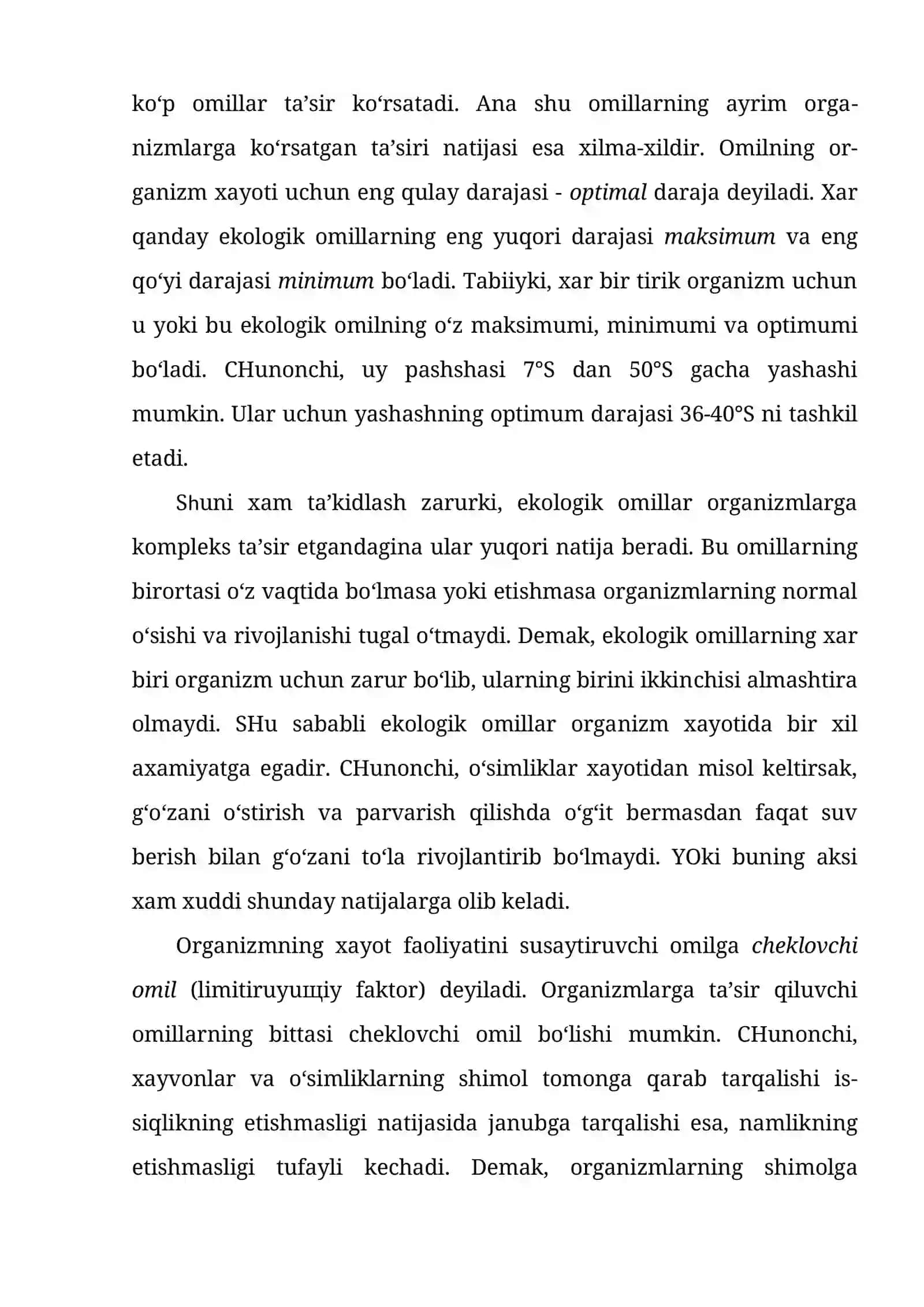 Ekologik omillar 2