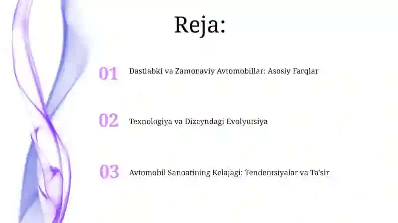 Dastlabki va Zamonaviy Avtomobillar: Asosiy Farqlar 2