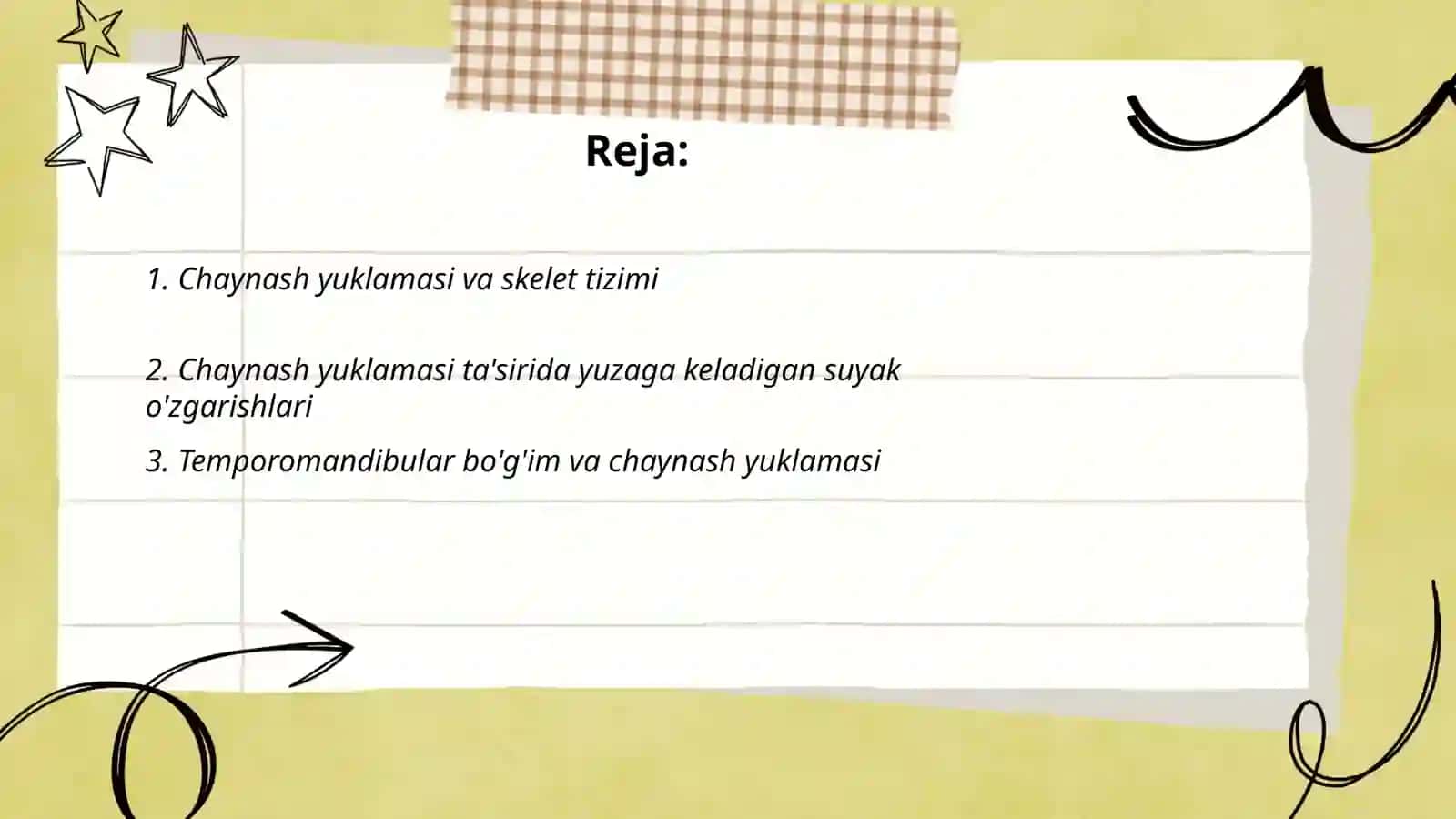 Chaynash yuklamasining skelet tizimiga ta’siri 2