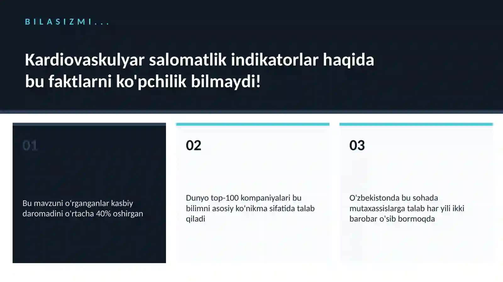 Kardiovaskulyar salomatlik indikatorlar 2