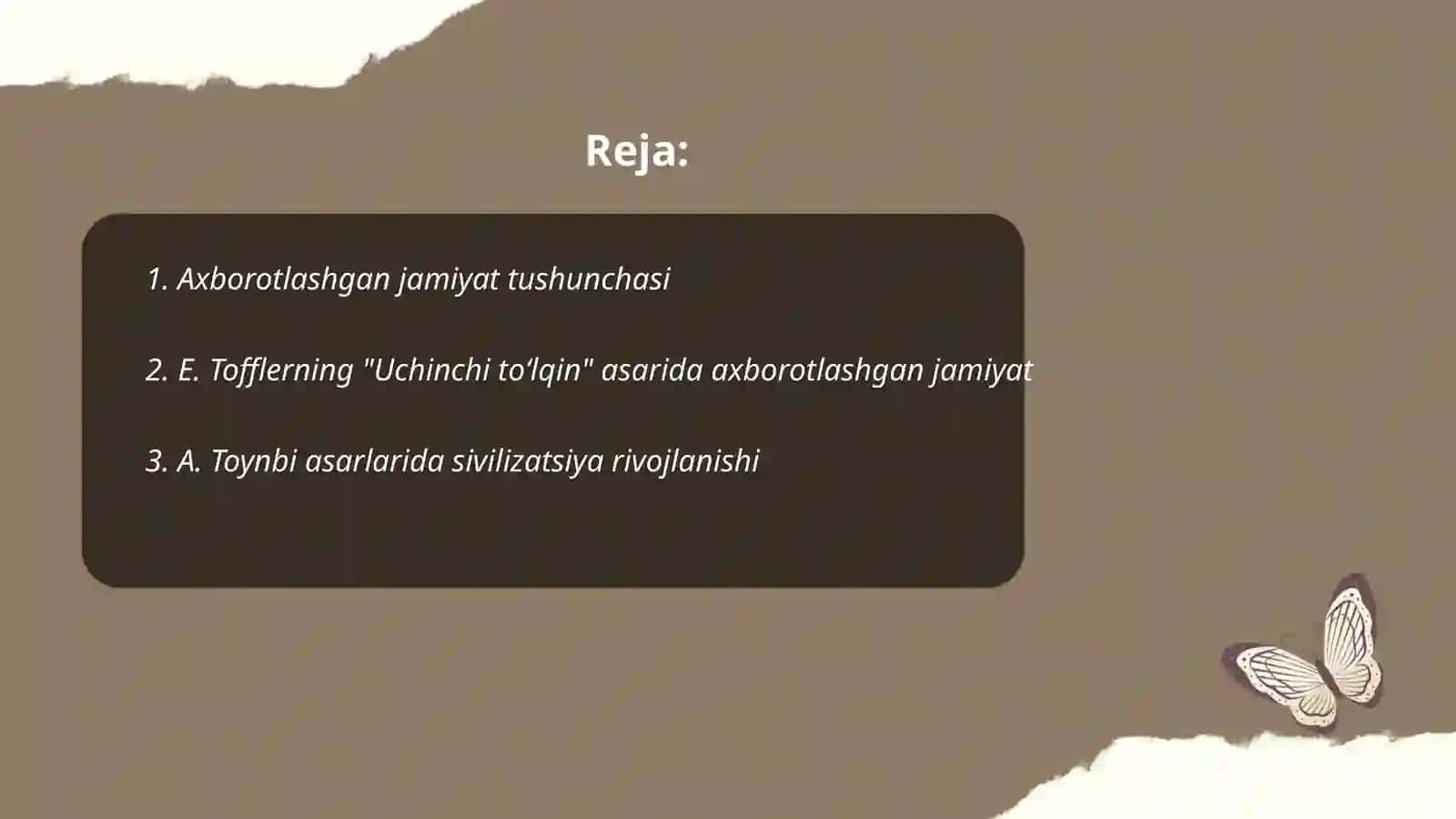 Axborotlashgan jamiyat va uning istiqbollari 2