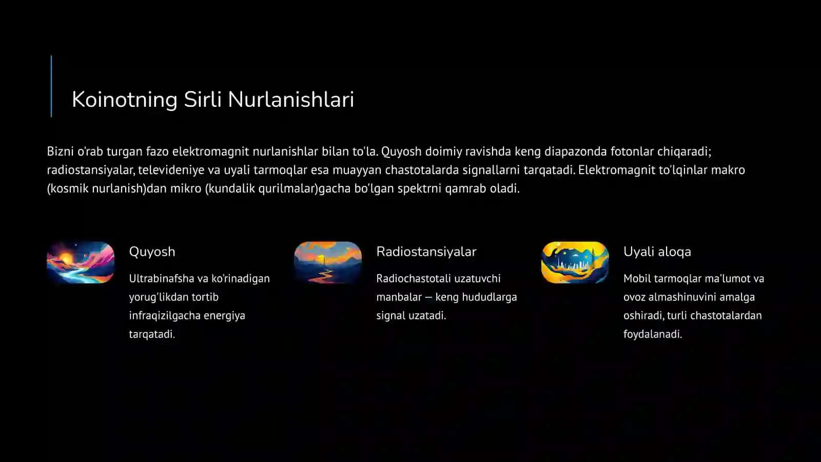 Elektromagnit To'lqinlar Nazariyasi 2