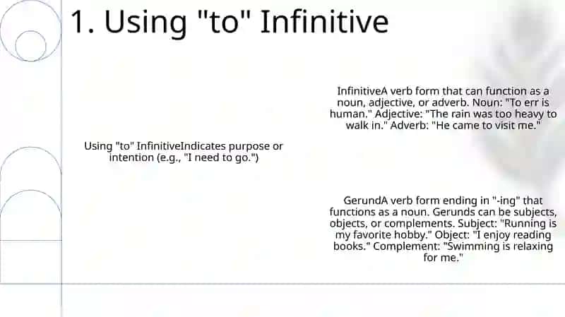 Infinitive And Gerund 2