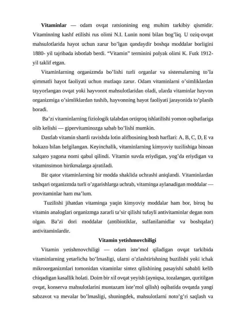 Gipoavitaminozlar 2