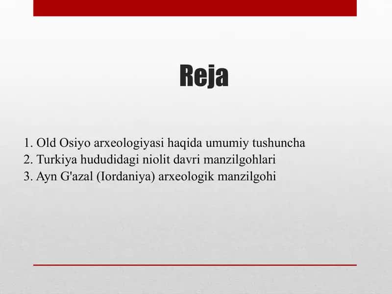 JAHON ARXEOLOGIYASI (U.AZIMOVA) 2