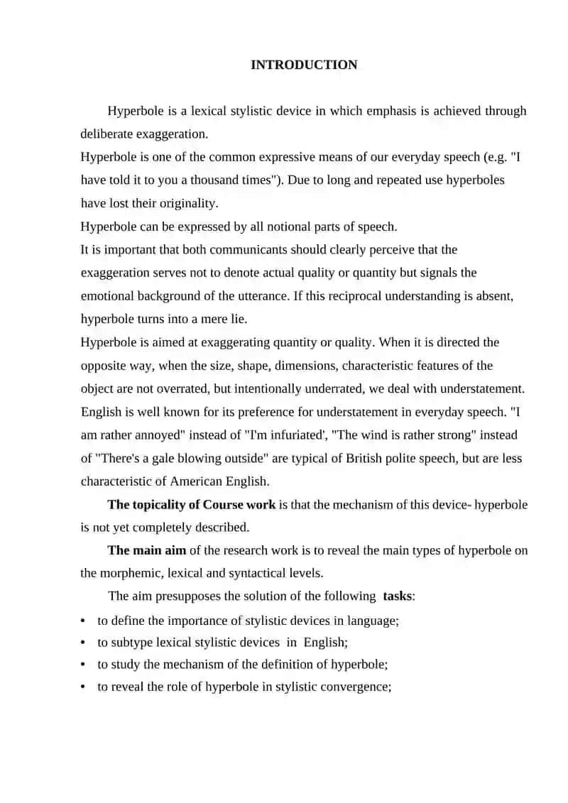Hyperbole in English and Uzbek Languages 2