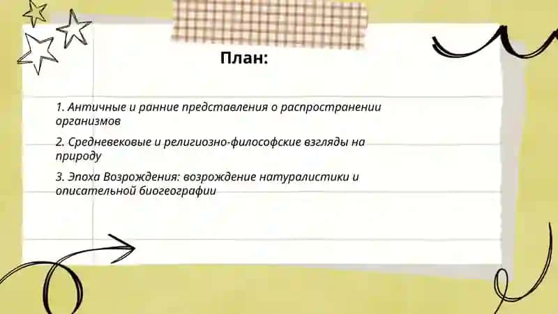 Исторические этапы в развитии Биогеографии 2