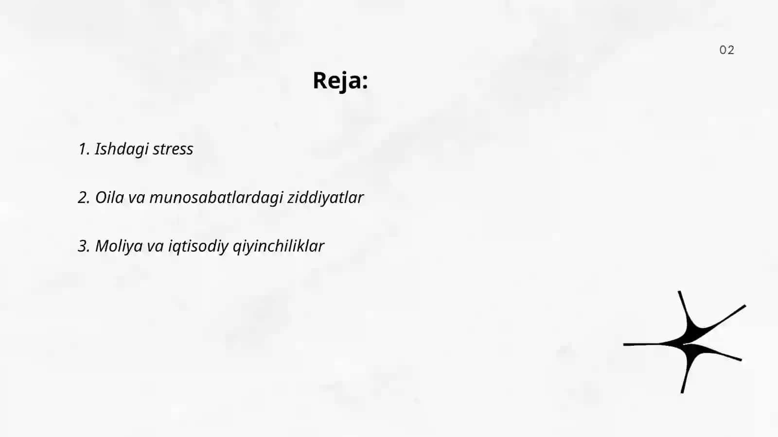 Stressga taʼsir etuvchi omillar 2