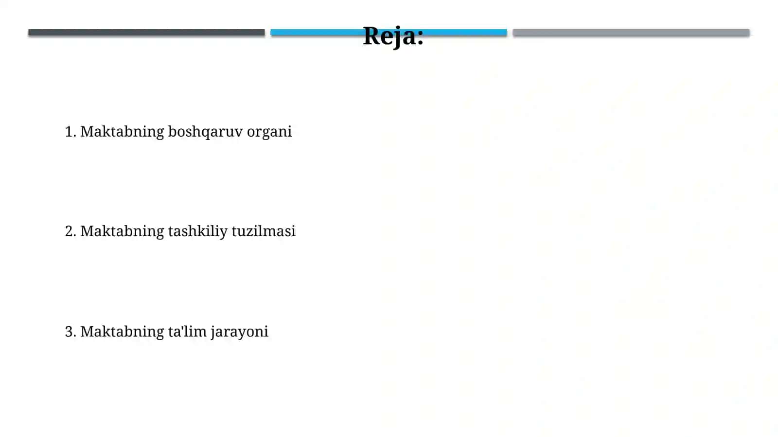 Maktabning boshqaruv organi 2