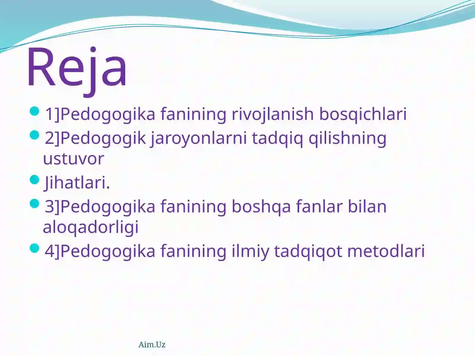 Pedogogikafaninig ilmiy Tadqiqotmetodlar 2
