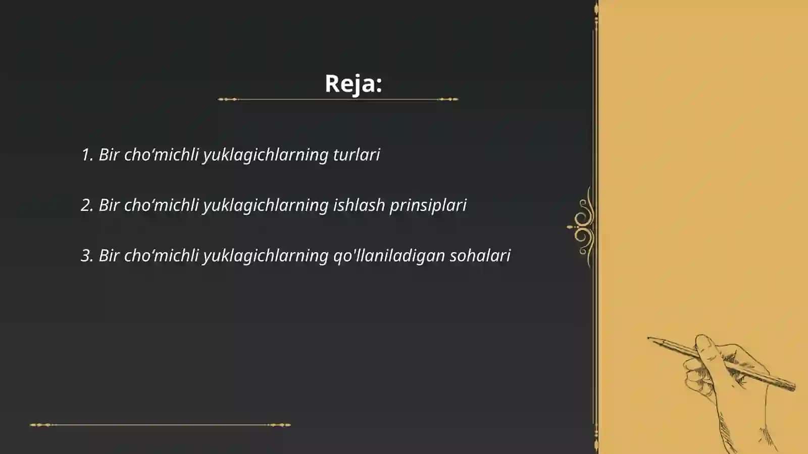 Bir choʻmichli yuklagichlar 2