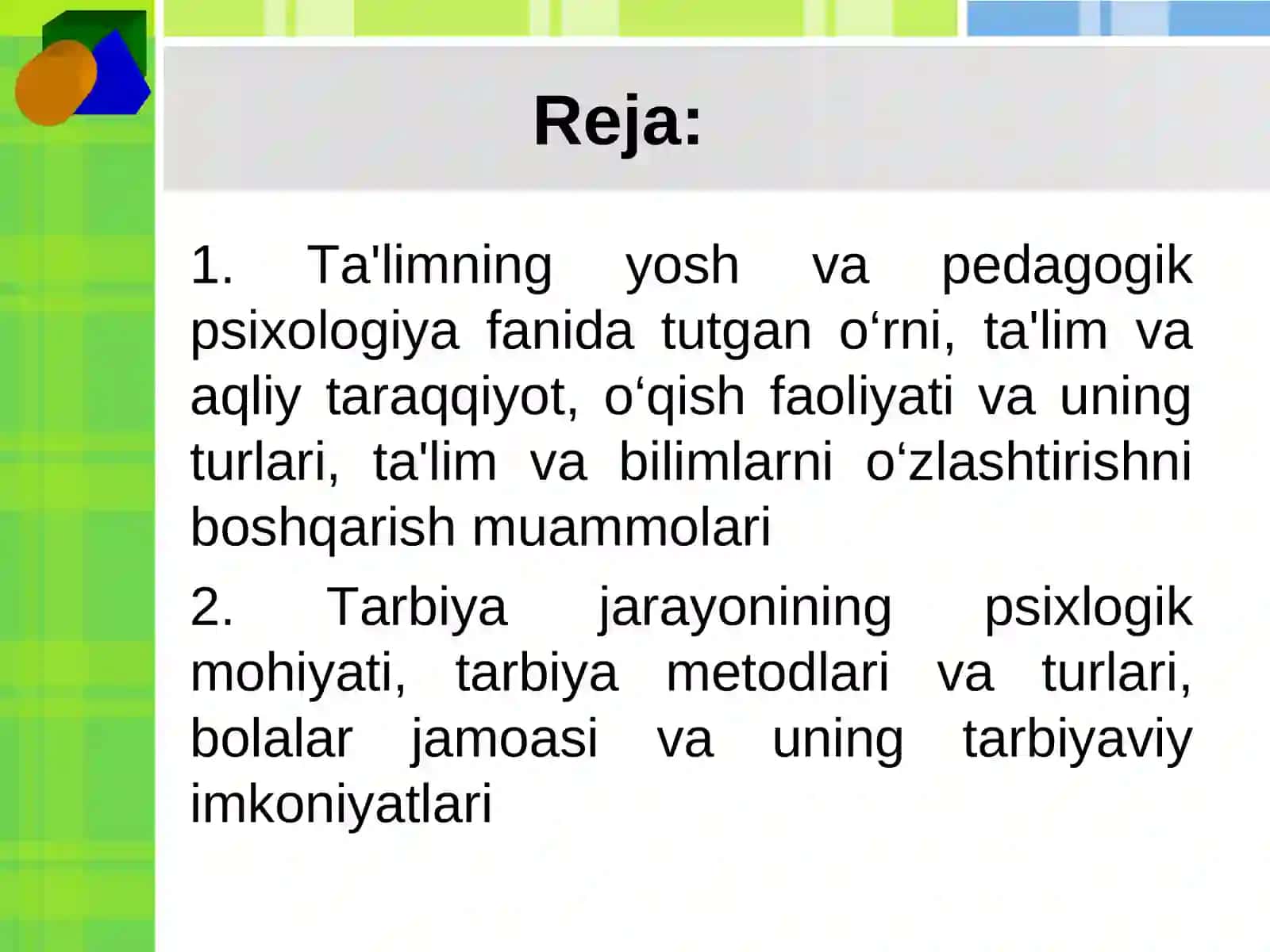 Ta'lim psixologiya 2