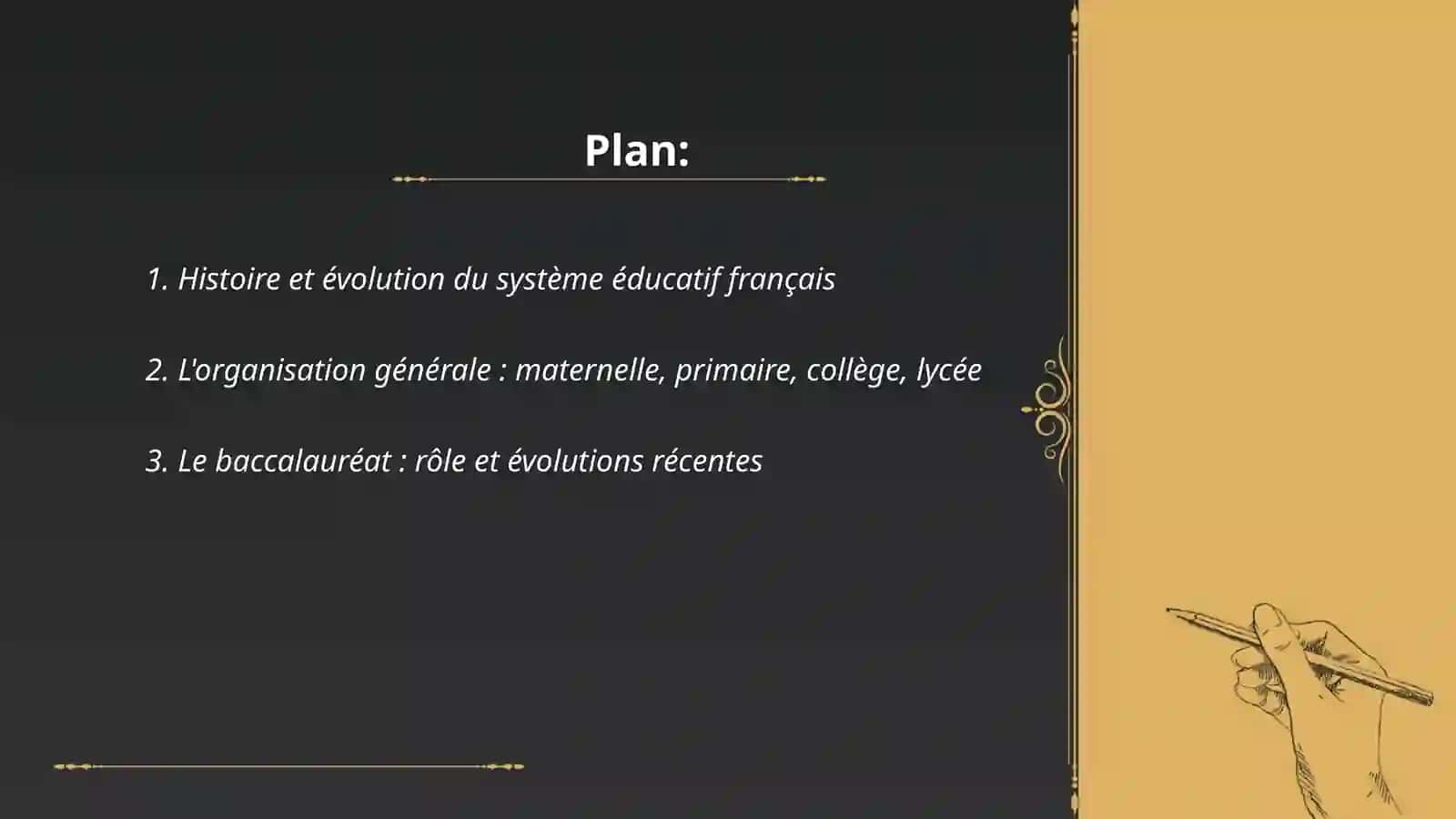 La France et le systeme educatif français 2