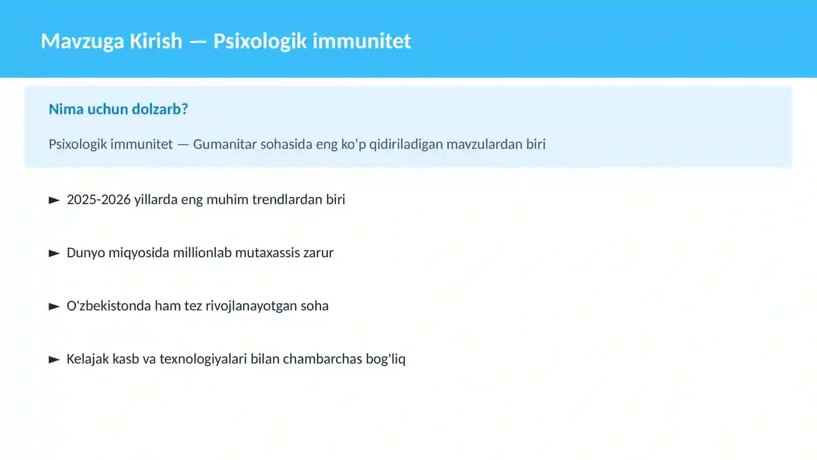 Psixologik immunitet 2