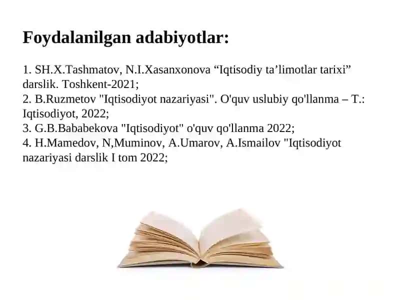 Макроиқтисодиёт тушунчаси 2