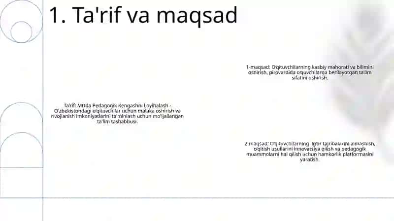 Mttda Pedagogik Kengashni Loyihalash 2