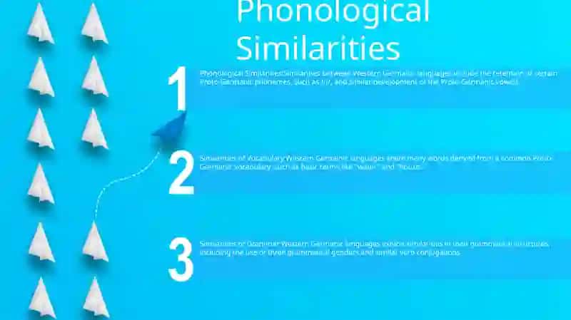 Similarities Of Western Germanic Language 2
