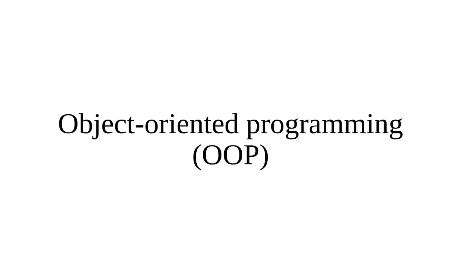 C++ OOP haqida tushuncha 2