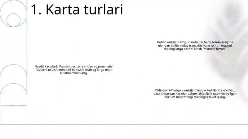 Kartalar Klassifikatsiyasi 2