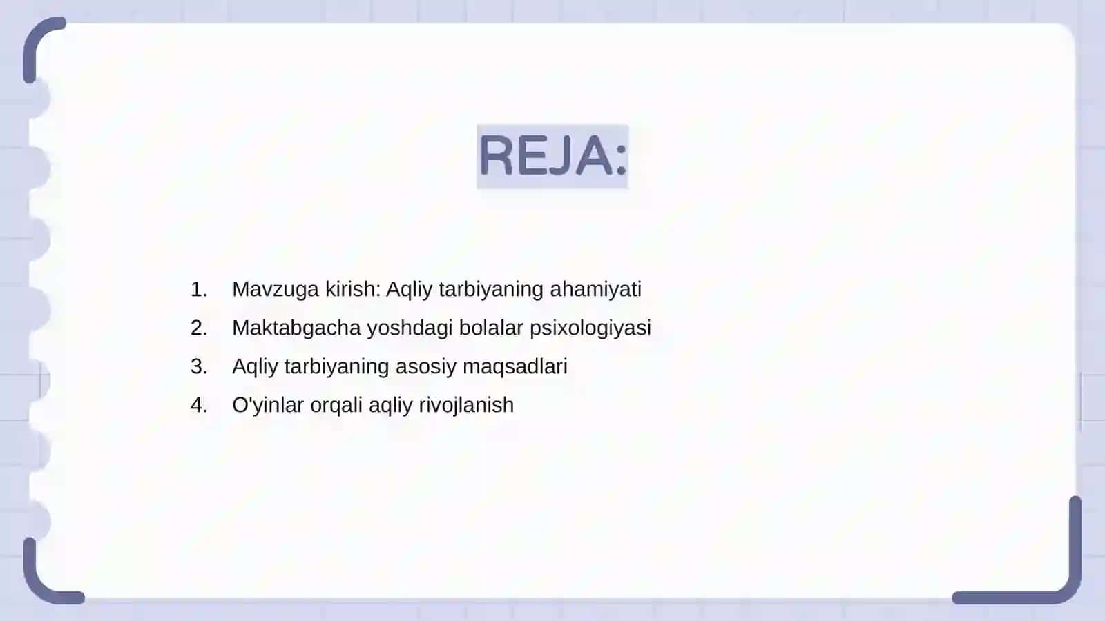 Aqliy tarbiyaning ahamiyati 2