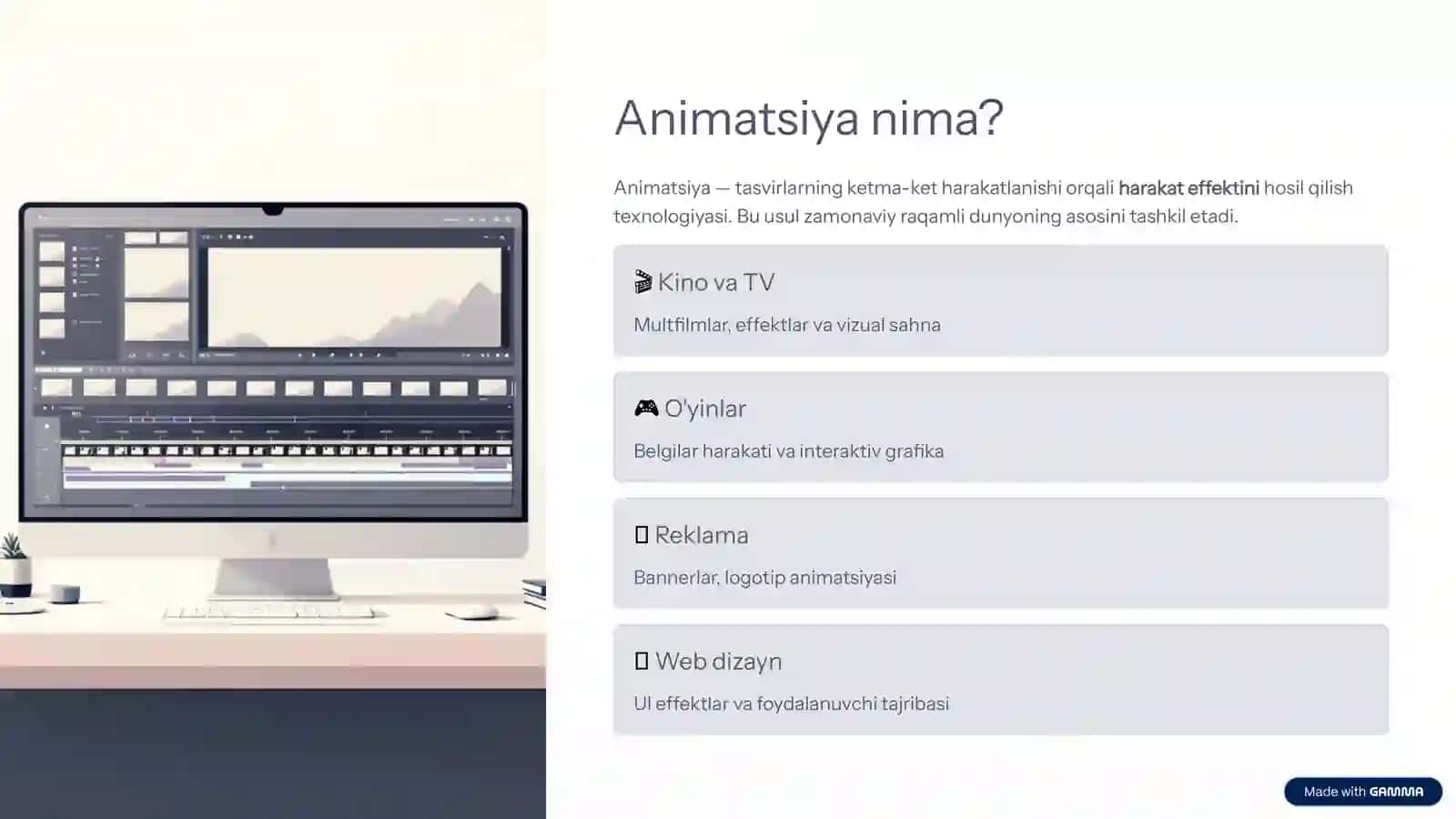 Animatsiya asoslari. Niqoblovchi qatlam 2