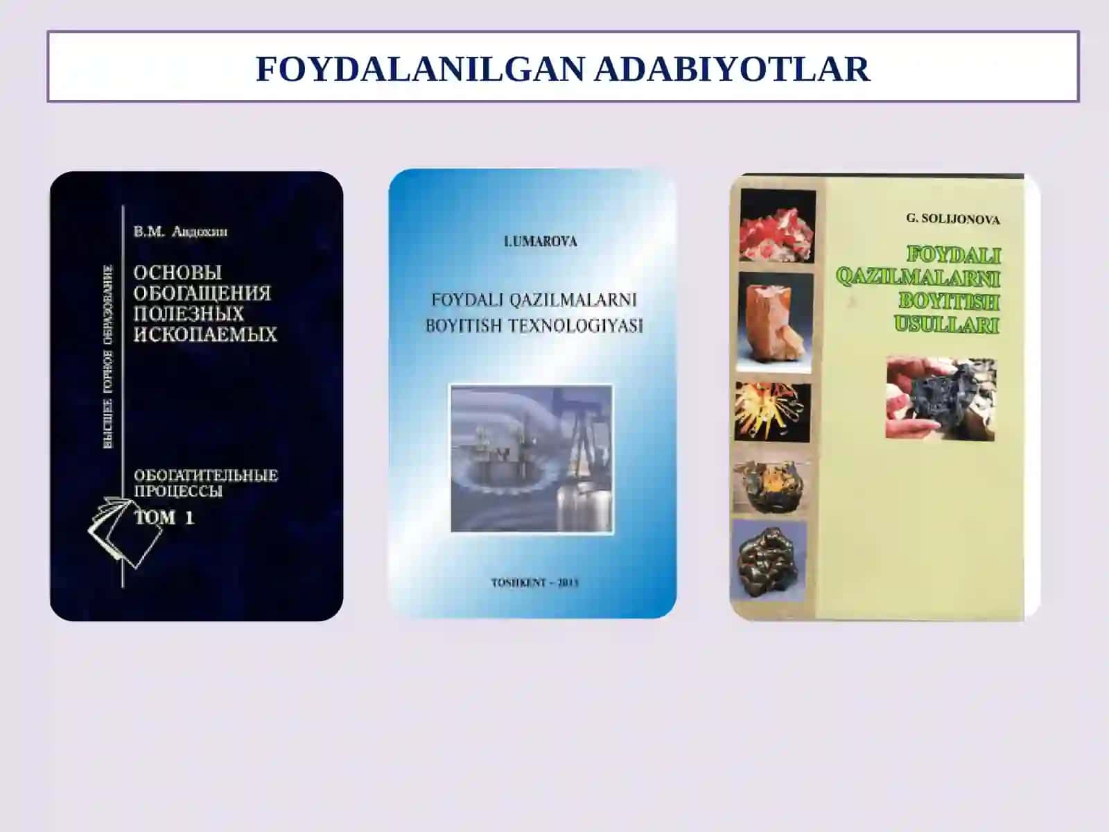 21-MA’RUZA. FLOTATSION MASHINALARINING TASNIFI 2