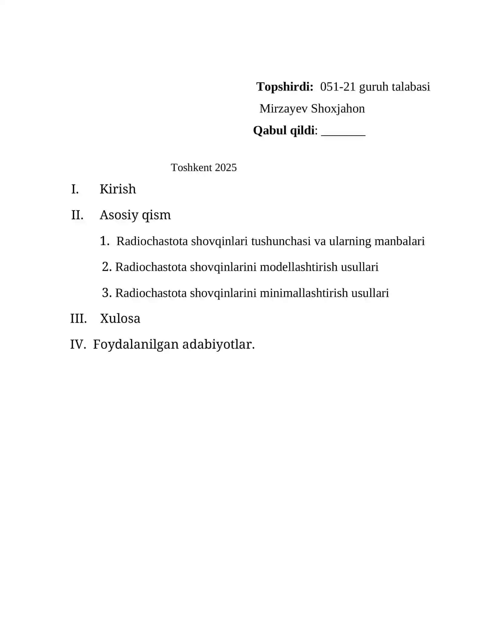 Radio shovqin detektori 2