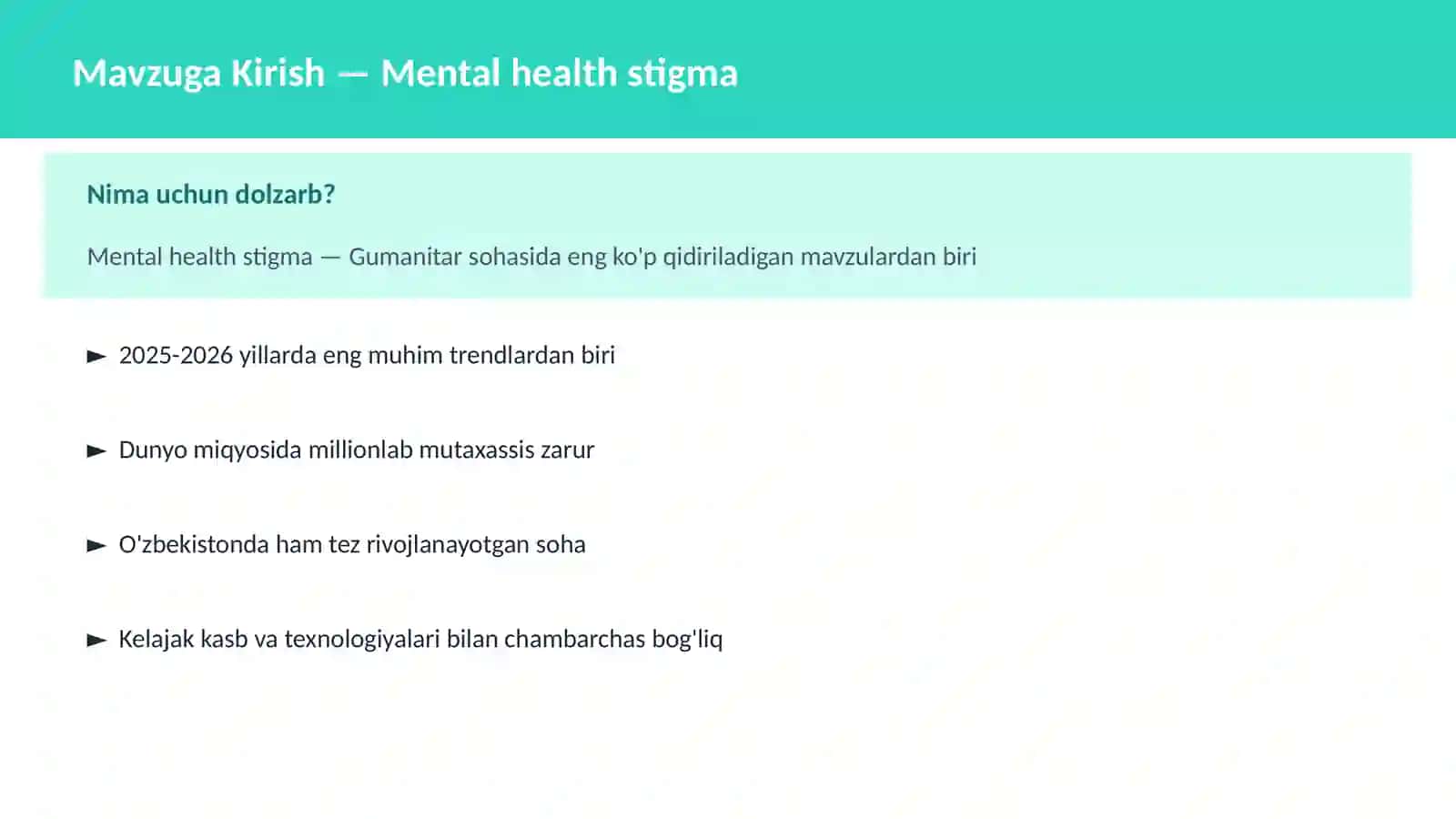 Mental health stigma 2