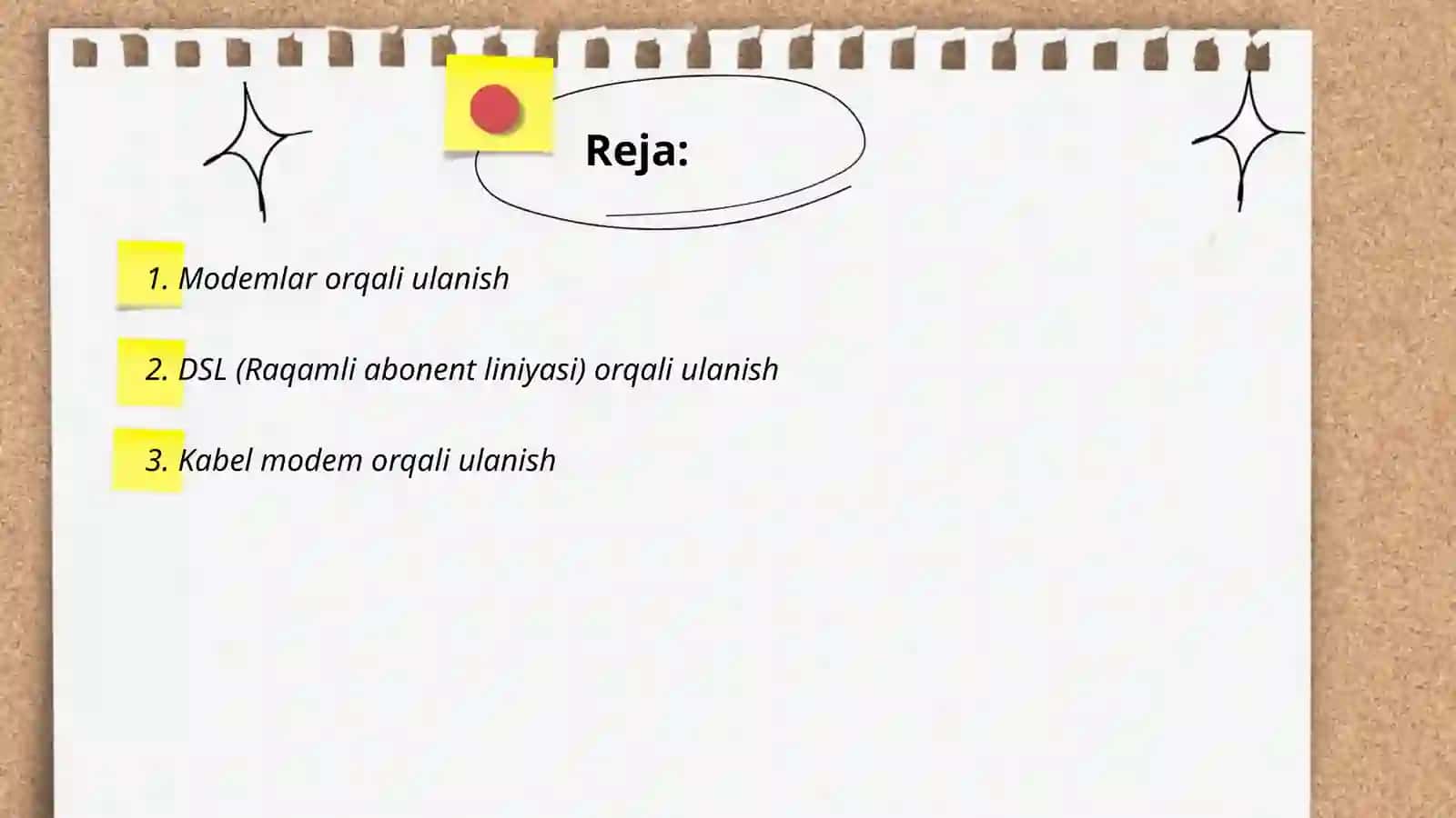 Internetga bog'lanish usullari 2