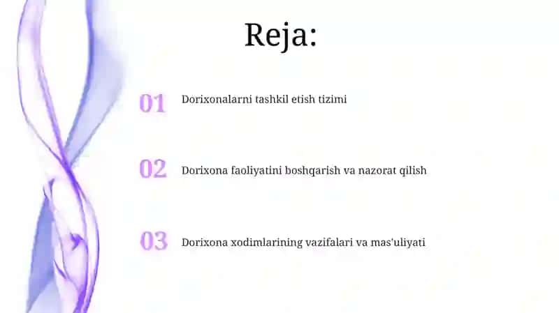 Dispanserlar ishini tashkil qilish 2