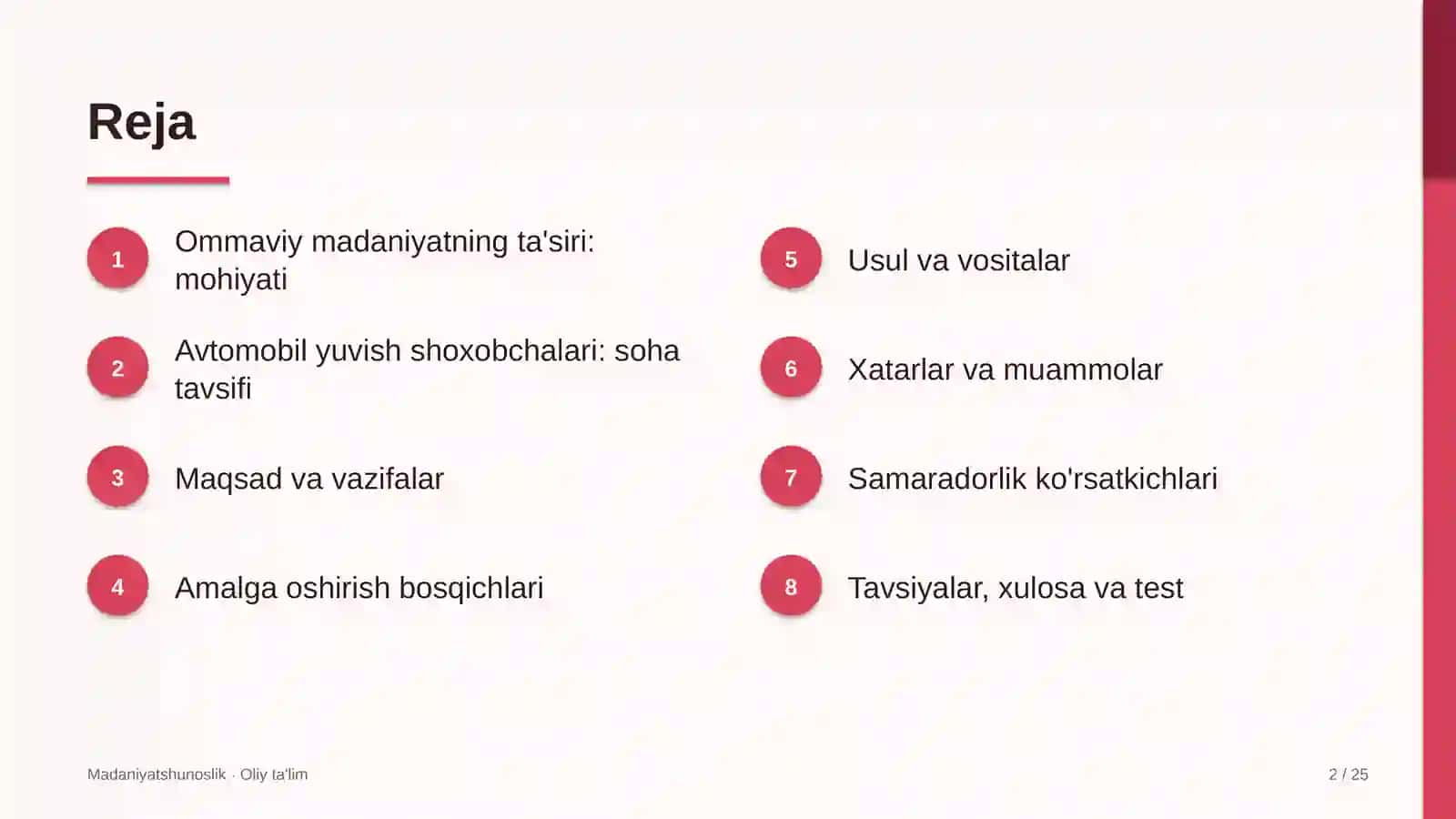 Avtomobil yuvish shoxobchalarida ommaviy madaniyatning ta'siri 2
