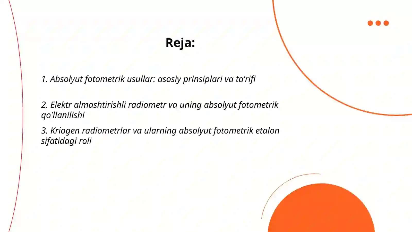 Absolyut fotometrik usullar 2