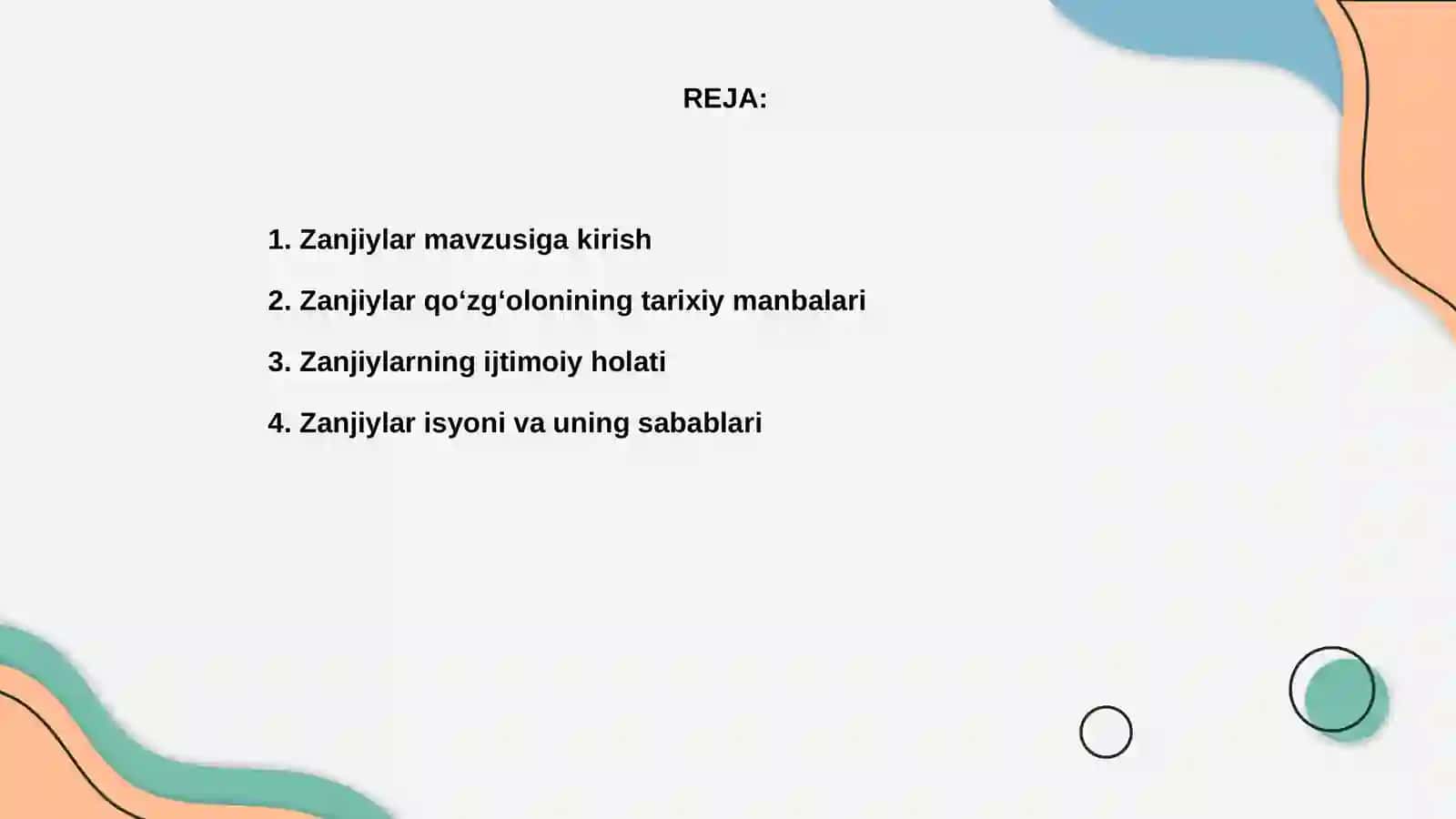 Zanjiylar arab adabiyotida 2