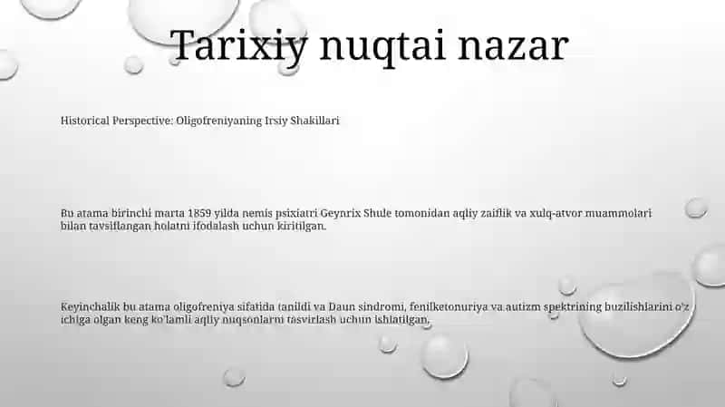 Oligofreniyaning Irsiy Shakillari 2