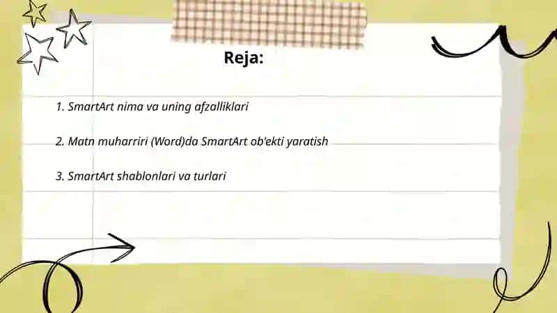 SmartArt grafika ob'ekti 2