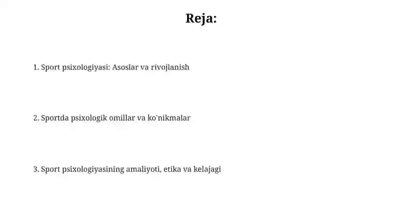 Sport psixologiyasi 2