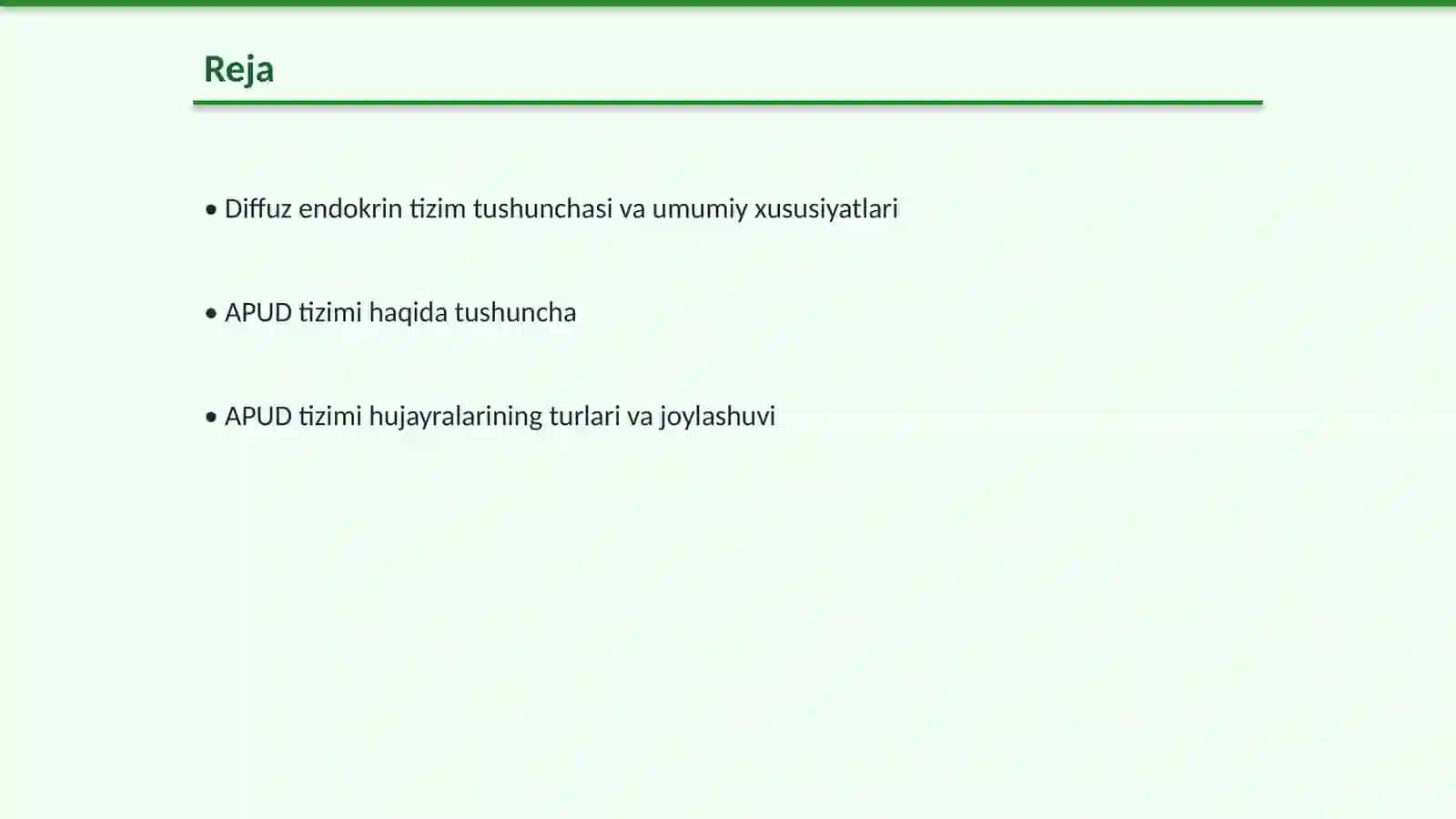 Diffuz endokrin tizim. APUD tizimning hujayralari 2