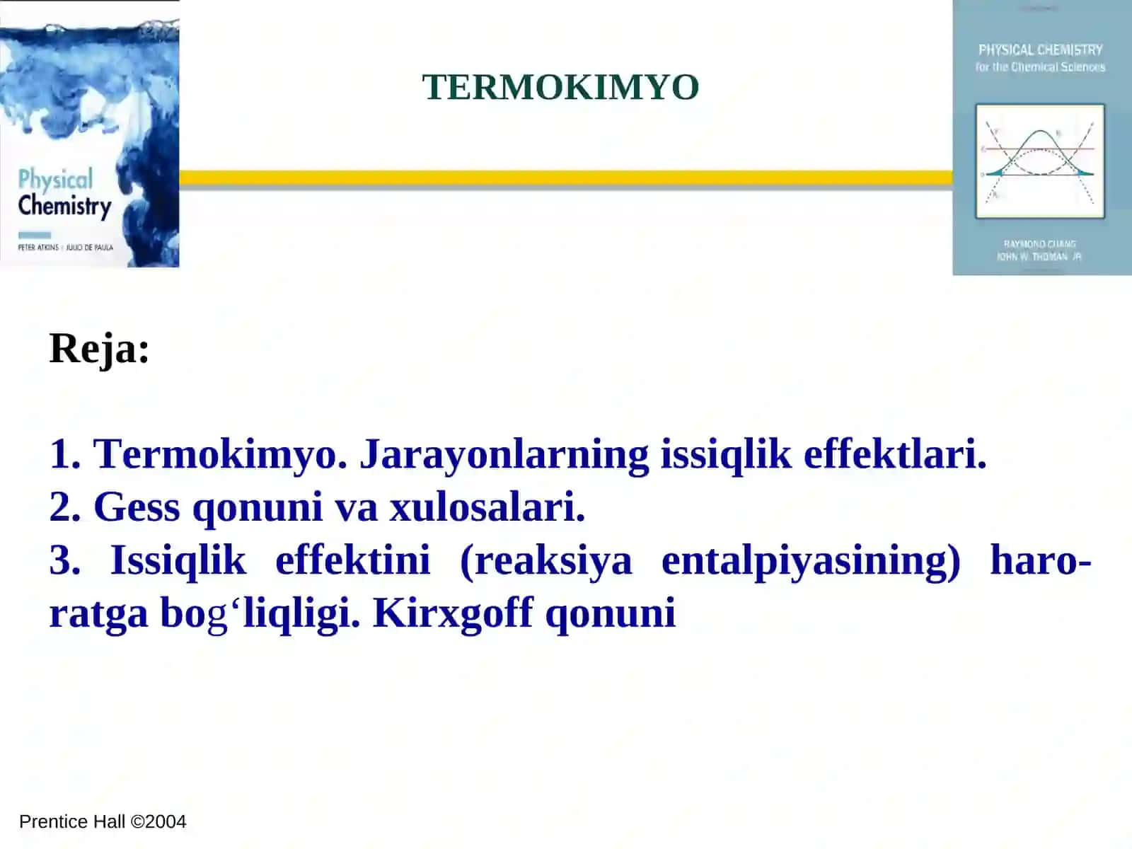 Termokimyo 2
