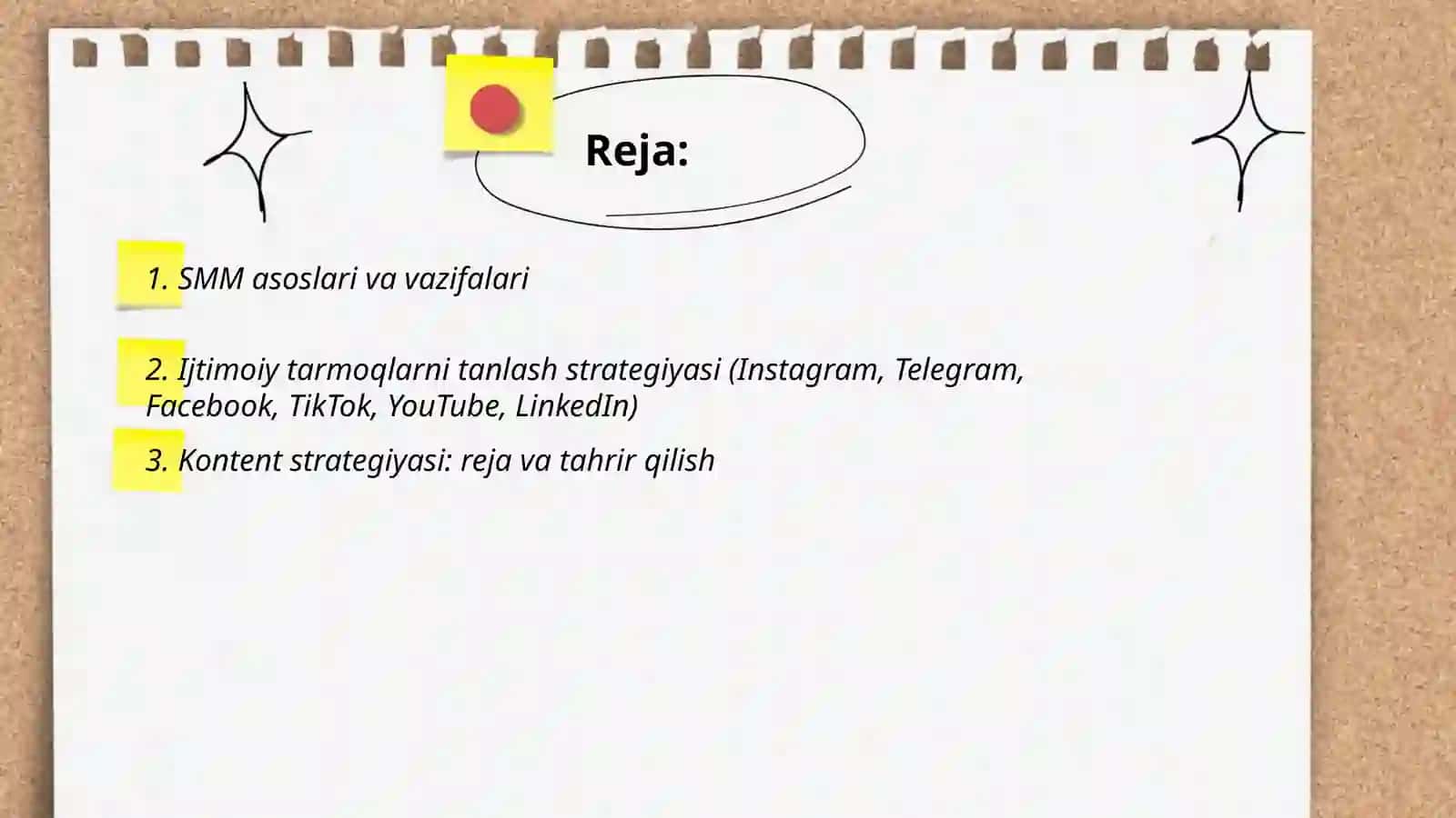SMM - Sotsial media marketing 2