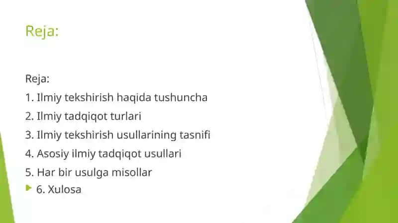 Ilmiytekshirishishlariningasosiyusullari 2