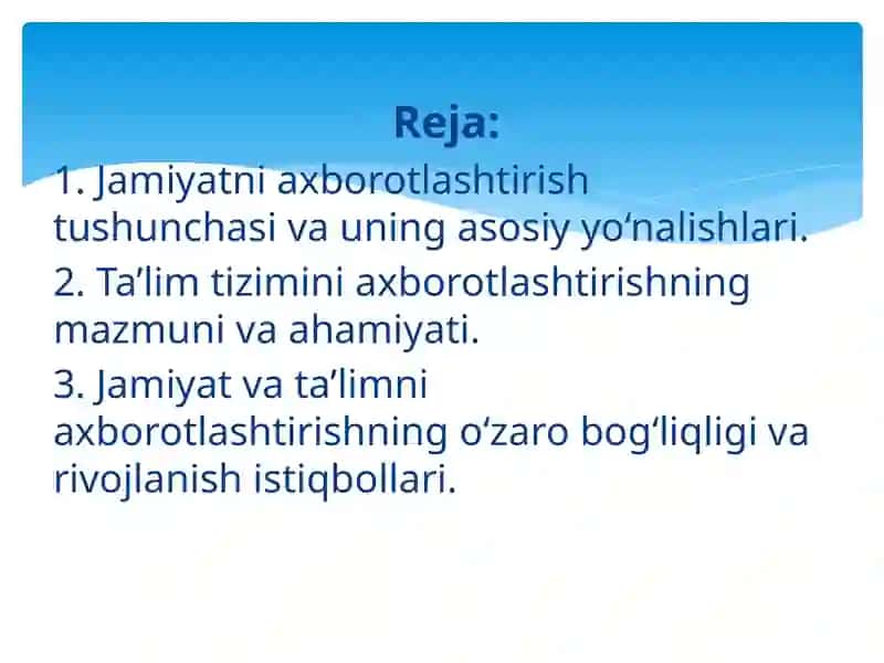 Jamiyat va ta’limni axborotlashtirish 2