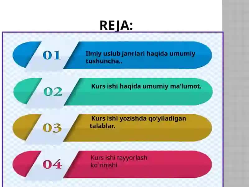 Ilmiy Uslub Janrlari Kursi 2