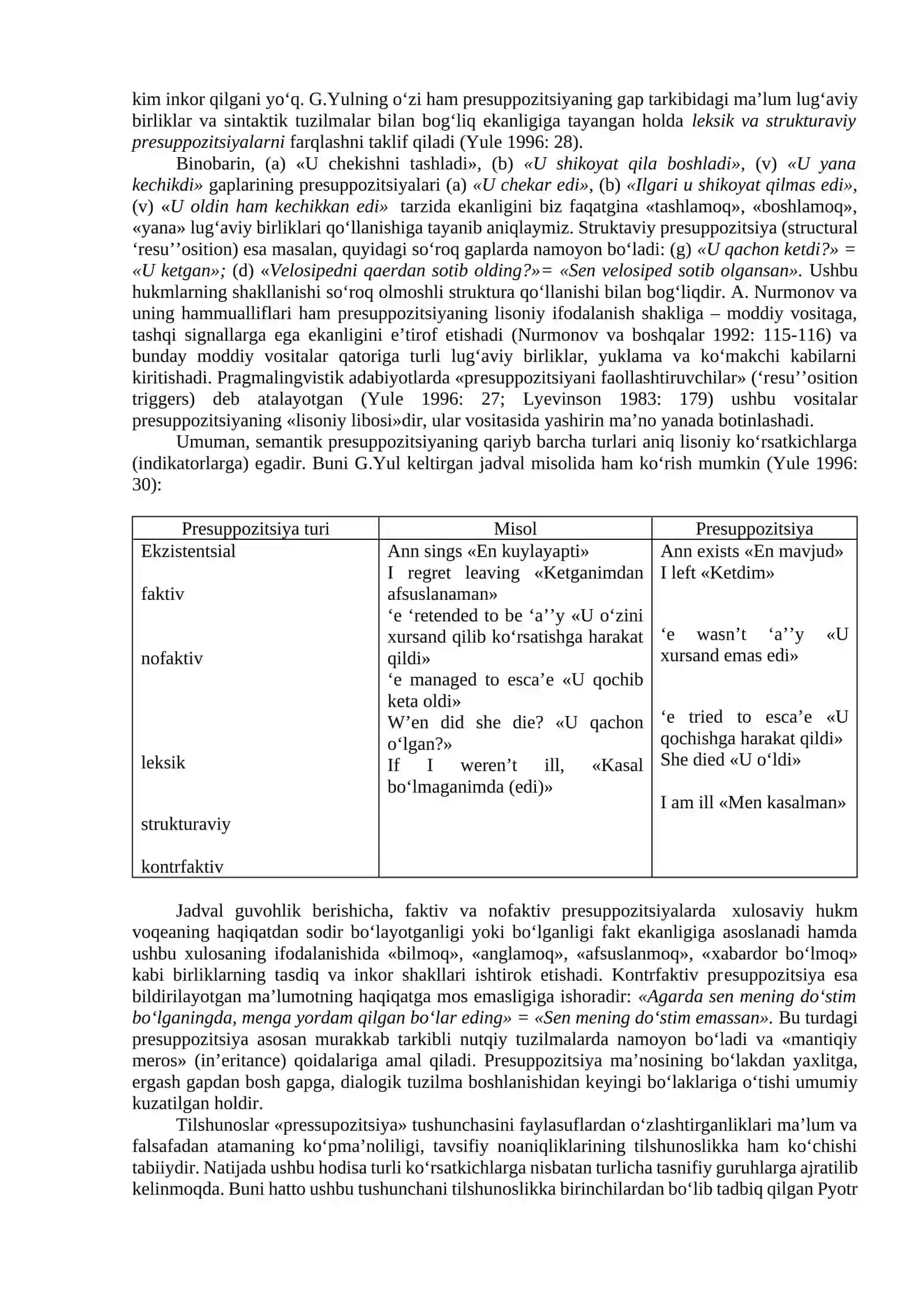 Pragmatik Presuppozitsiya Hodisasi 2