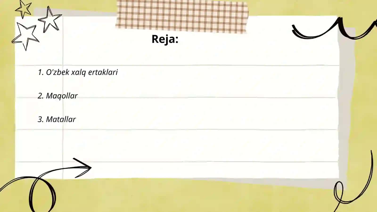Xalq og'zaki ijodi janrlari 2