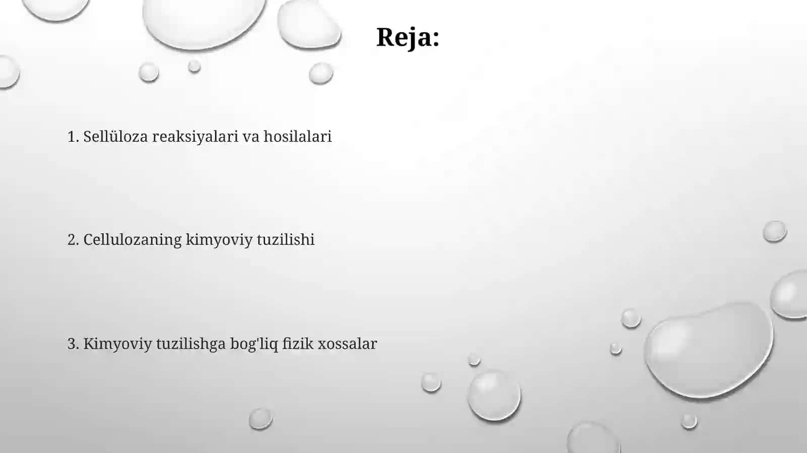 sellulozaning kimyoviy tuzilishi 2